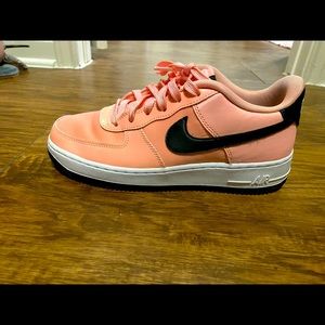 Coral Air Force 1s